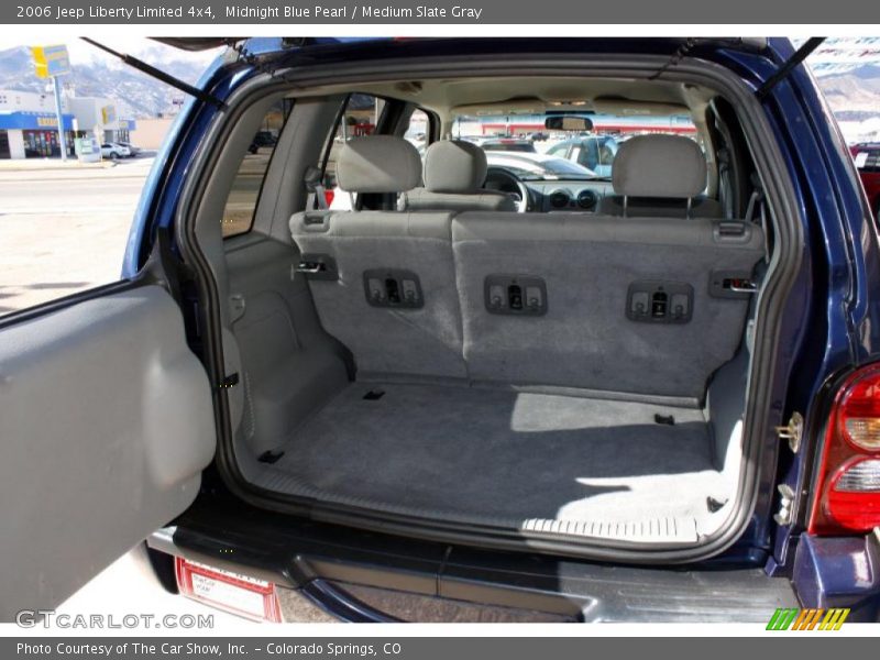 Midnight Blue Pearl / Medium Slate Gray 2006 Jeep Liberty Limited 4x4
