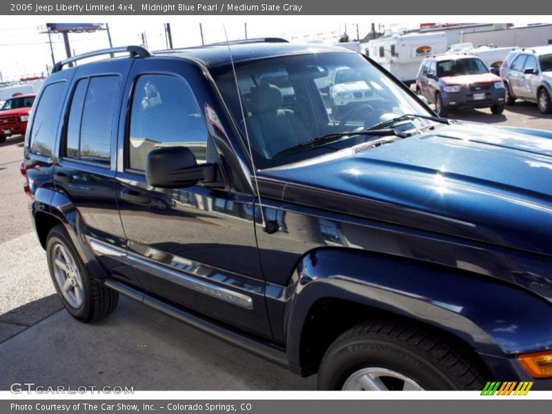 Midnight Blue Pearl / Medium Slate Gray 2006 Jeep Liberty Limited 4x4
