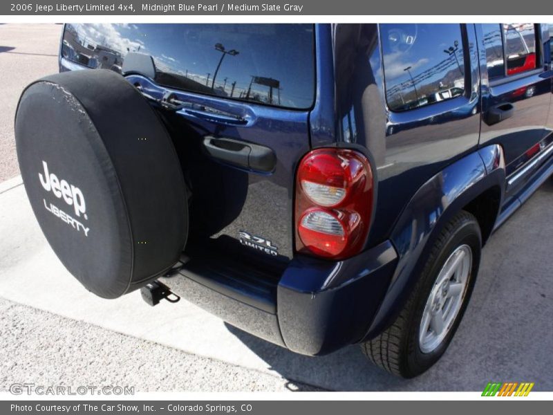 Midnight Blue Pearl / Medium Slate Gray 2006 Jeep Liberty Limited 4x4