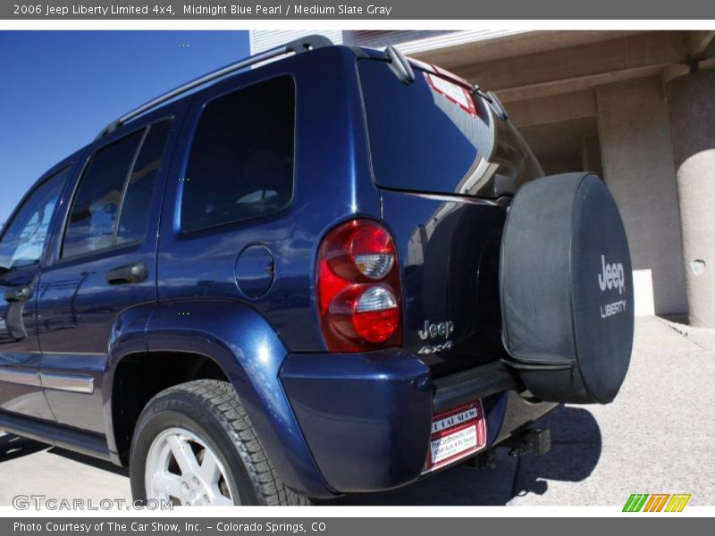 Midnight Blue Pearl / Medium Slate Gray 2006 Jeep Liberty Limited 4x4