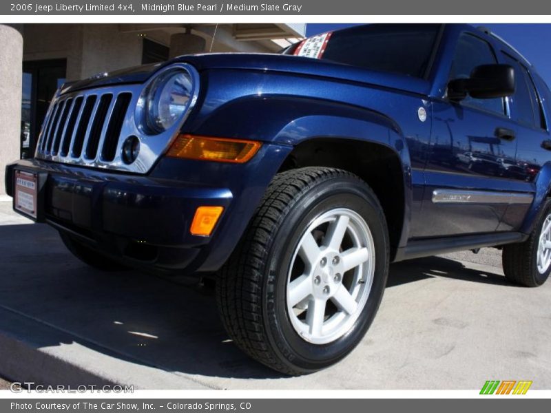 Midnight Blue Pearl / Medium Slate Gray 2006 Jeep Liberty Limited 4x4