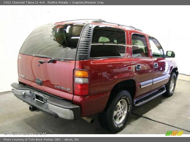 Redfire Metallic / Graphite/Medium Gray 2002 Chevrolet Tahoe LS 4x4