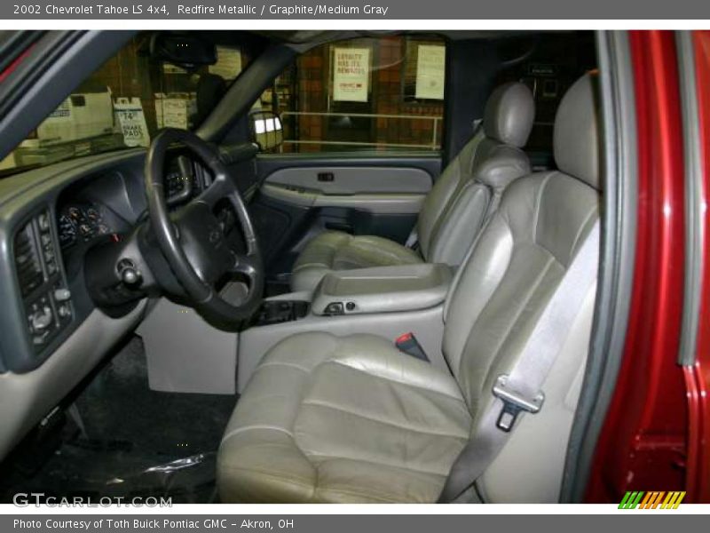 Redfire Metallic / Graphite/Medium Gray 2002 Chevrolet Tahoe LS 4x4