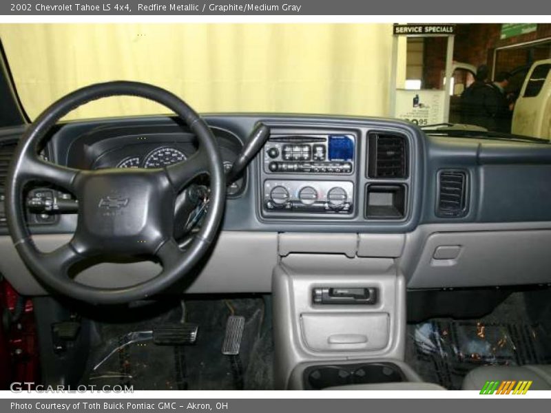 Redfire Metallic / Graphite/Medium Gray 2002 Chevrolet Tahoe LS 4x4