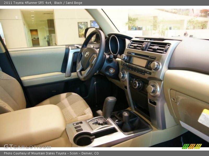 Black / Sand Beige 2011 Toyota 4Runner SR5 4x4