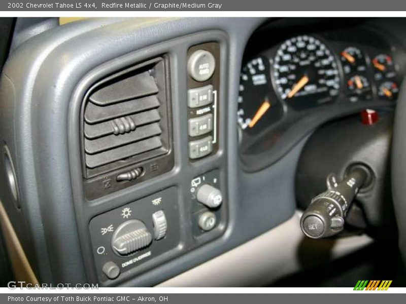 Redfire Metallic / Graphite/Medium Gray 2002 Chevrolet Tahoe LS 4x4