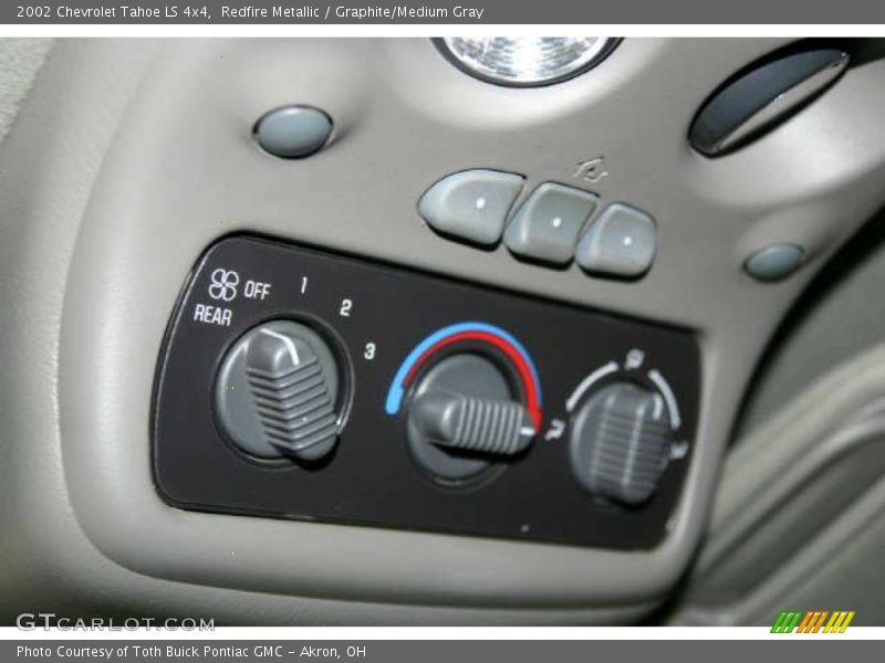 Redfire Metallic / Graphite/Medium Gray 2002 Chevrolet Tahoe LS 4x4