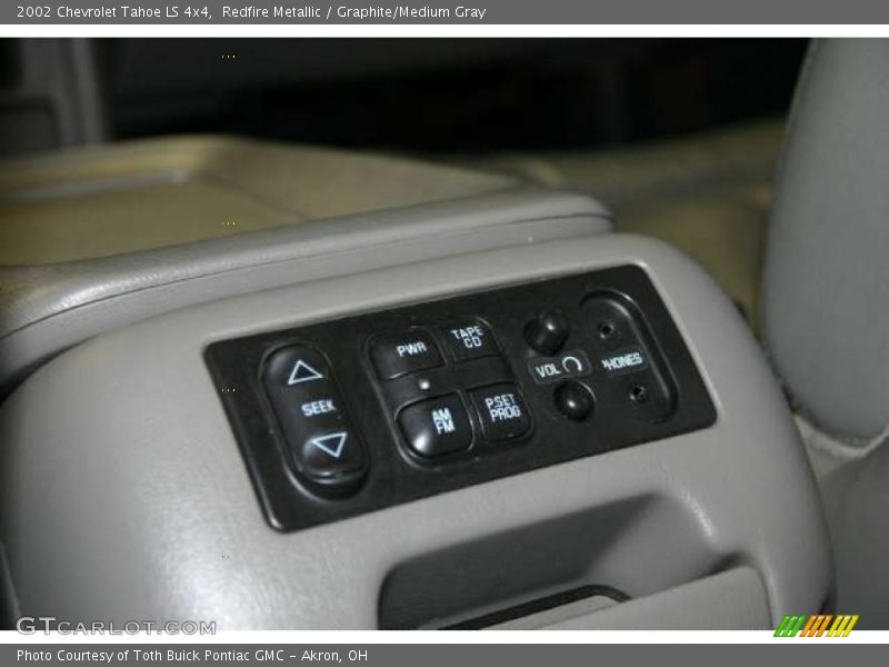 Redfire Metallic / Graphite/Medium Gray 2002 Chevrolet Tahoe LS 4x4