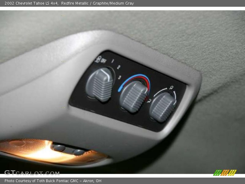 Redfire Metallic / Graphite/Medium Gray 2002 Chevrolet Tahoe LS 4x4