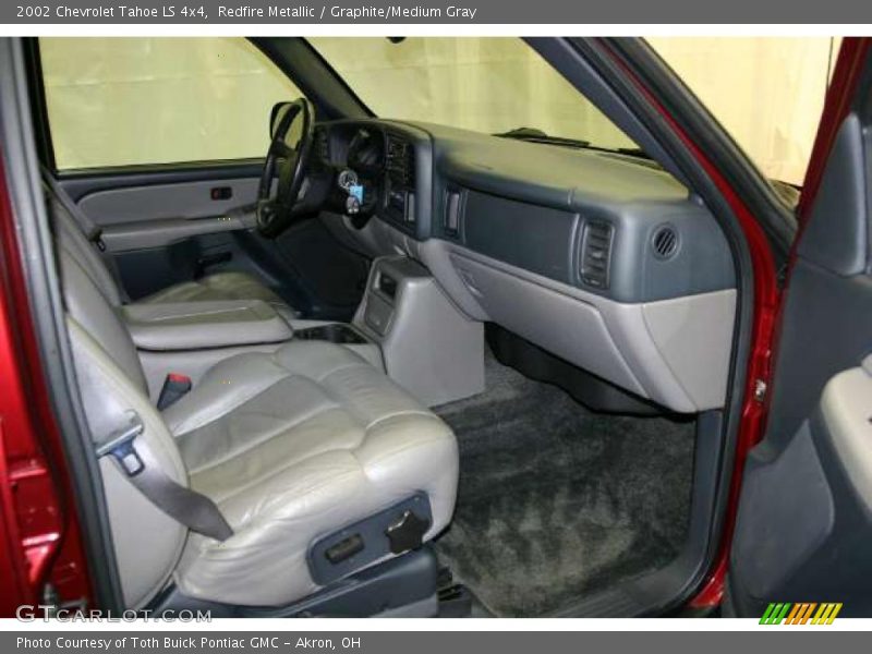Redfire Metallic / Graphite/Medium Gray 2002 Chevrolet Tahoe LS 4x4