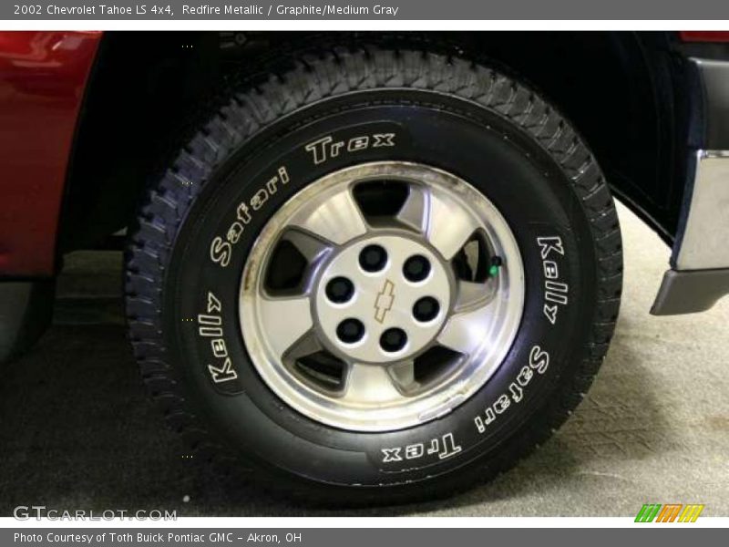 Redfire Metallic / Graphite/Medium Gray 2002 Chevrolet Tahoe LS 4x4