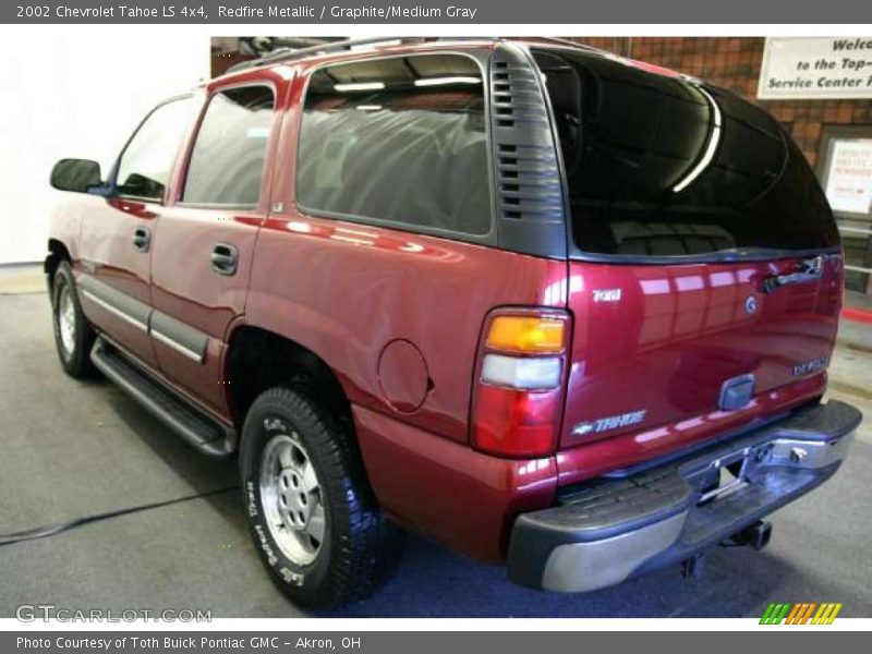 Redfire Metallic / Graphite/Medium Gray 2002 Chevrolet Tahoe LS 4x4