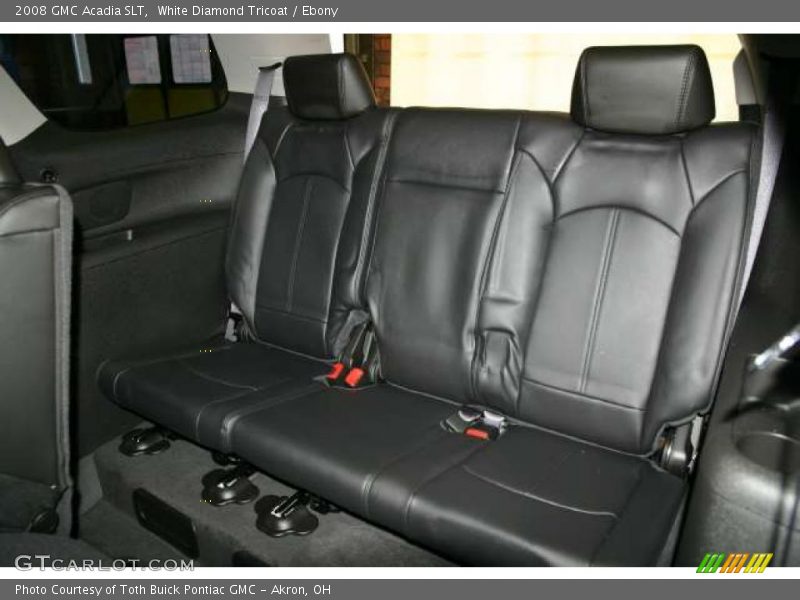 White Diamond Tricoat / Ebony 2008 GMC Acadia SLT