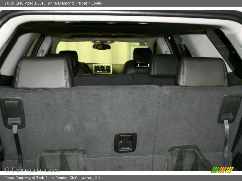 White Diamond Tricoat / Ebony 2008 GMC Acadia SLT