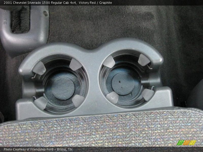 Victory Red / Graphite 2001 Chevrolet Silverado 1500 Regular Cab 4x4