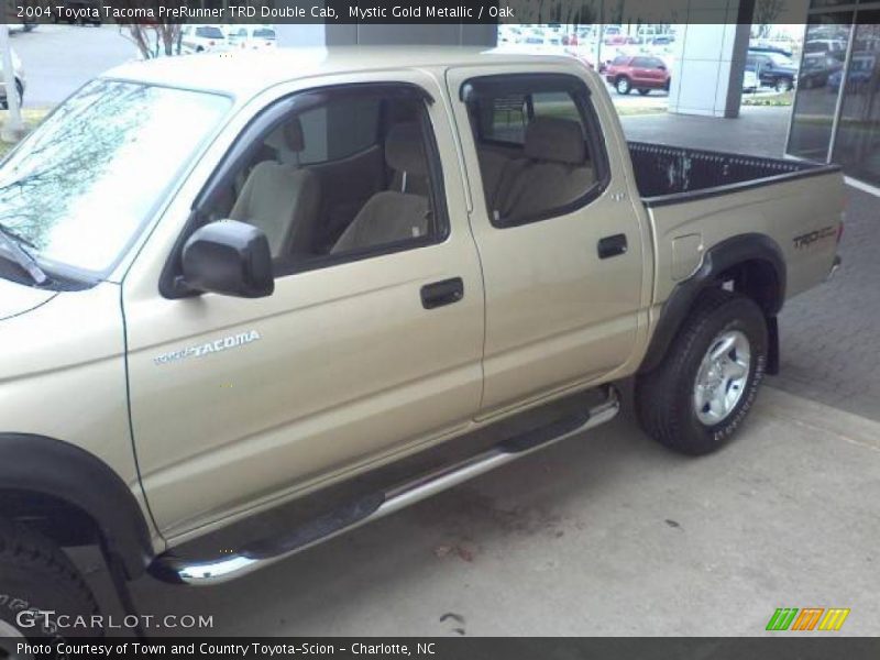 Mystic Gold Metallic / Oak 2004 Toyota Tacoma PreRunner TRD Double Cab
