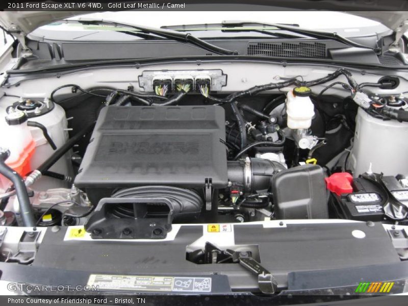 Gold Leaf Metallic / Camel 2011 Ford Escape XLT V6 4WD