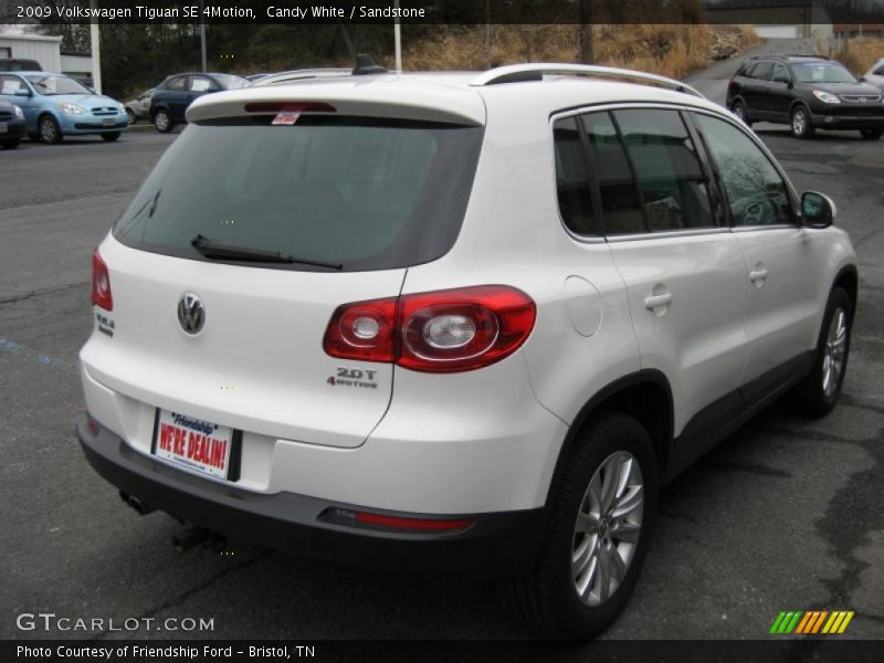 Candy White / Sandstone 2009 Volkswagen Tiguan SE 4Motion
