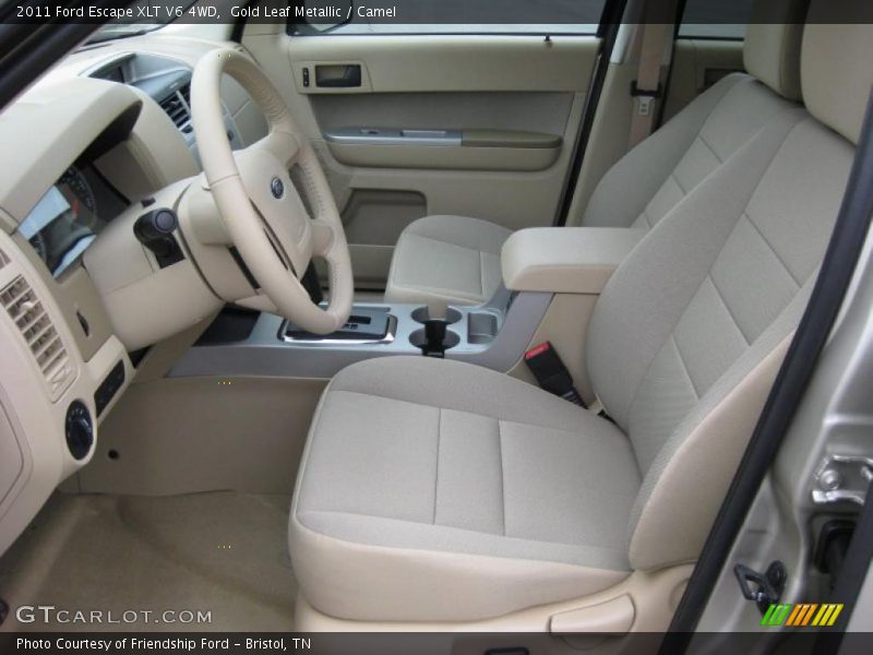 Gold Leaf Metallic / Camel 2011 Ford Escape XLT V6 4WD