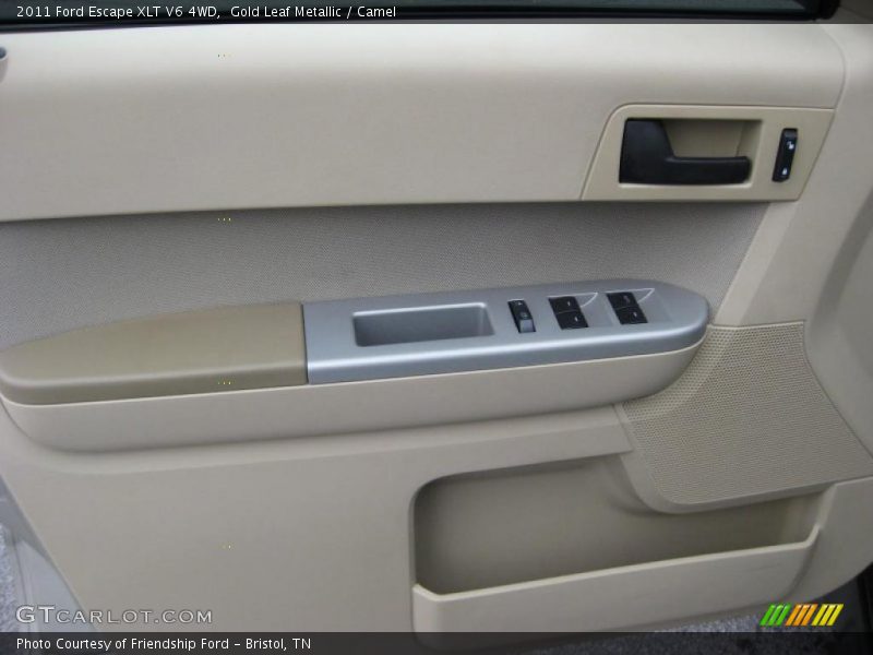 Gold Leaf Metallic / Camel 2011 Ford Escape XLT V6 4WD