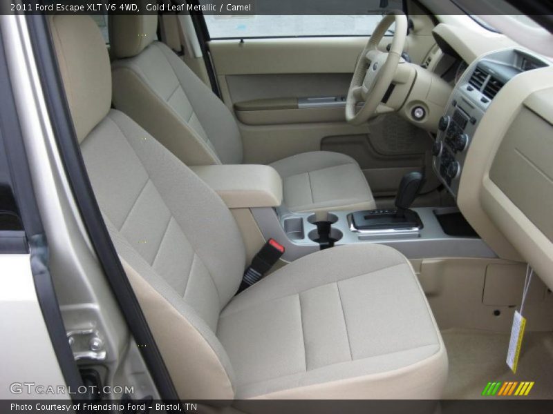 Gold Leaf Metallic / Camel 2011 Ford Escape XLT V6 4WD