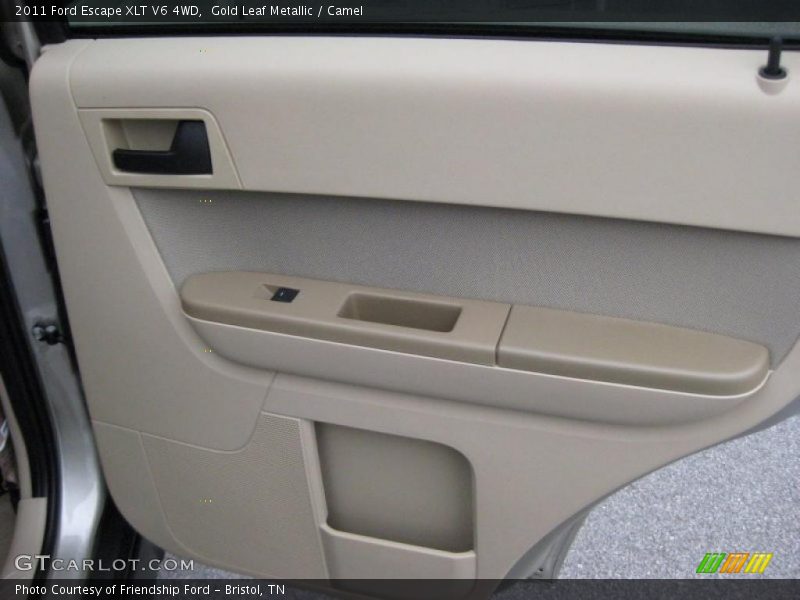 Gold Leaf Metallic / Camel 2011 Ford Escape XLT V6 4WD