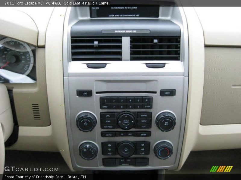 Gold Leaf Metallic / Camel 2011 Ford Escape XLT V6 4WD