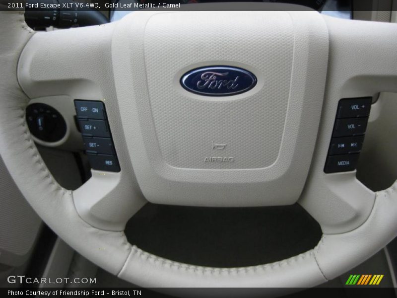 Gold Leaf Metallic / Camel 2011 Ford Escape XLT V6 4WD
