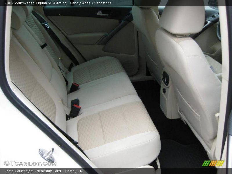 Candy White / Sandstone 2009 Volkswagen Tiguan SE 4Motion