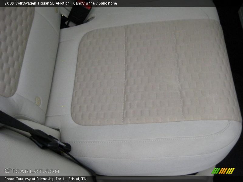 Candy White / Sandstone 2009 Volkswagen Tiguan SE 4Motion