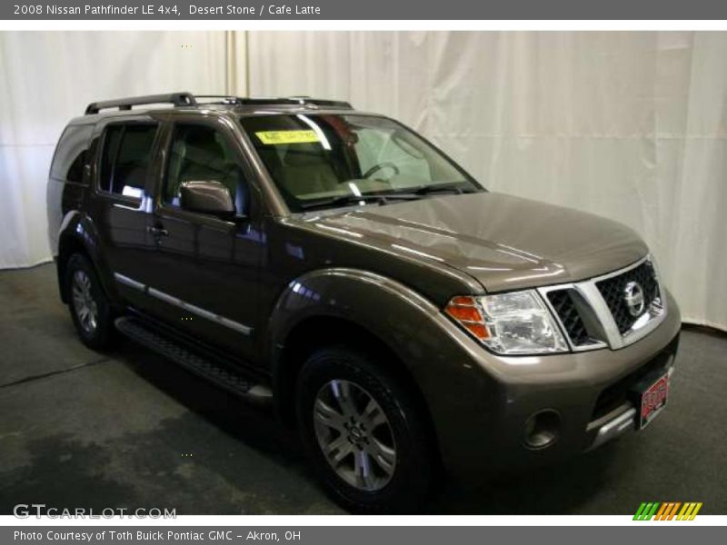 Desert Stone / Cafe Latte 2008 Nissan Pathfinder LE 4x4