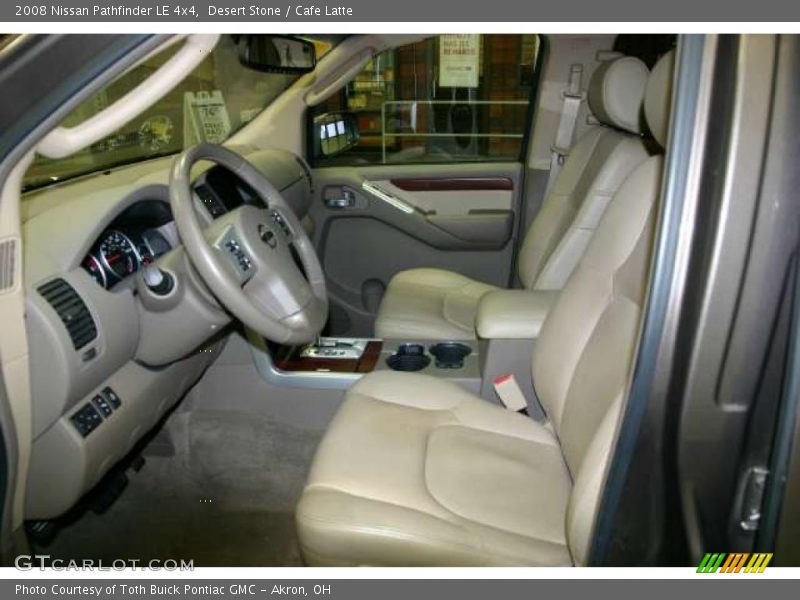 Desert Stone / Cafe Latte 2008 Nissan Pathfinder LE 4x4