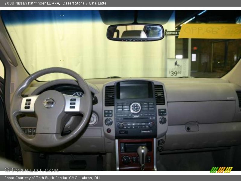 Desert Stone / Cafe Latte 2008 Nissan Pathfinder LE 4x4
