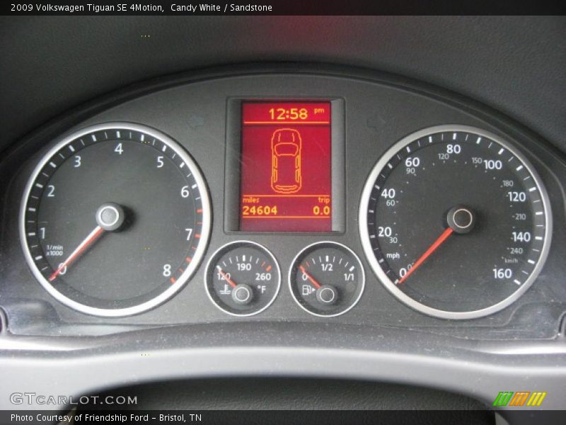  2009 Tiguan SE 4Motion SE 4Motion Gauges