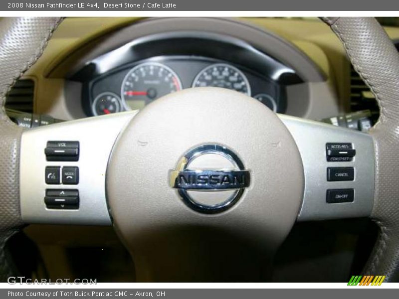 Desert Stone / Cafe Latte 2008 Nissan Pathfinder LE 4x4