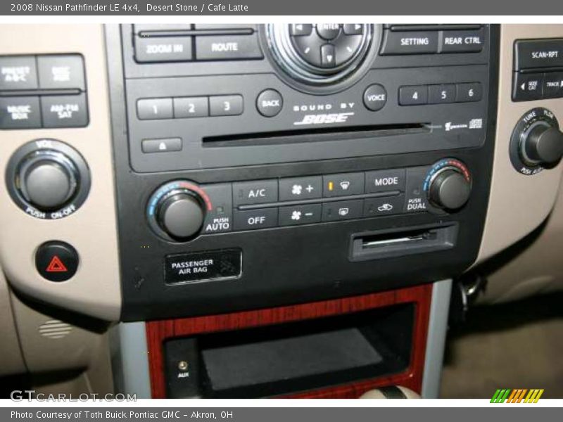 Desert Stone / Cafe Latte 2008 Nissan Pathfinder LE 4x4