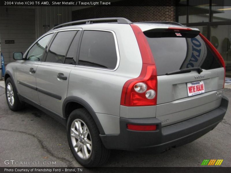 Silver Metallic / Taupe/Light Taupe 2004 Volvo XC90 T6 AWD