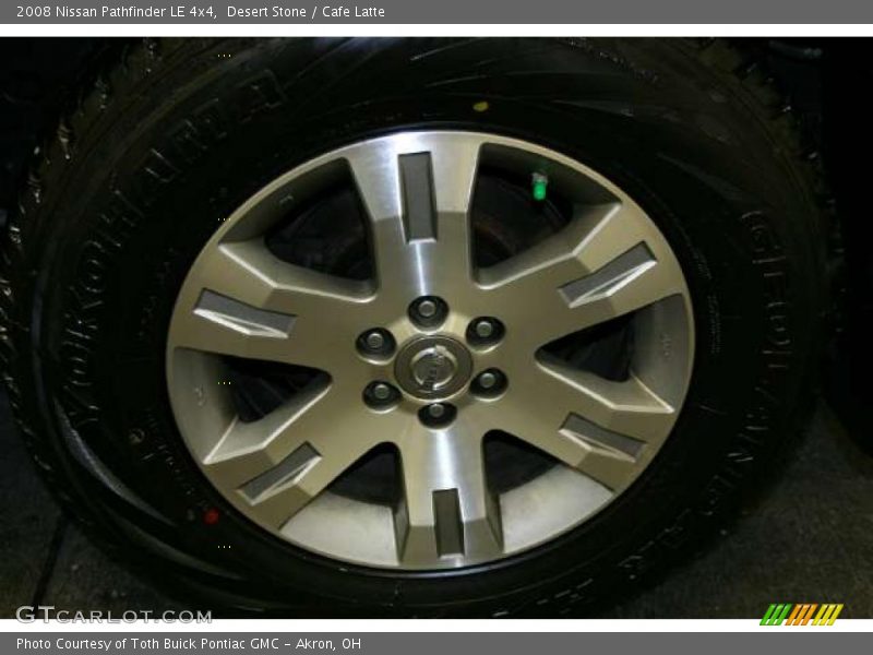Desert Stone / Cafe Latte 2008 Nissan Pathfinder LE 4x4
