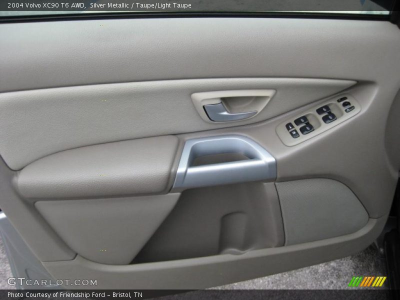 Silver Metallic / Taupe/Light Taupe 2004 Volvo XC90 T6 AWD
