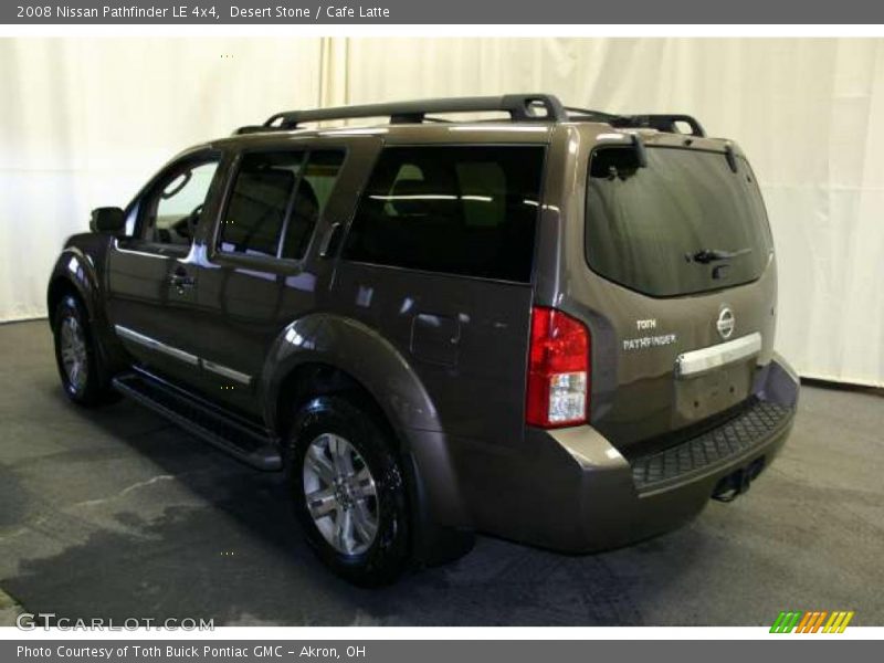 Desert Stone / Cafe Latte 2008 Nissan Pathfinder LE 4x4