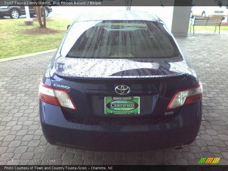Blue Ribbon Metallic / Bisque 2007 Toyota Camry Hybrid