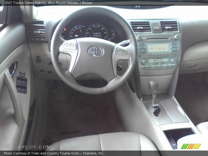 Dashboard of 2007 Camry Hybrid