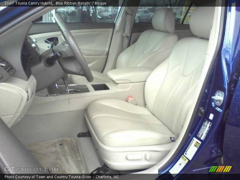  2007 Camry Hybrid Bisque Interior