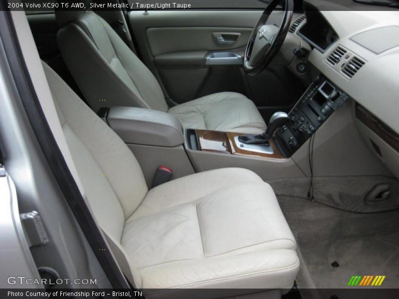 Silver Metallic / Taupe/Light Taupe 2004 Volvo XC90 T6 AWD