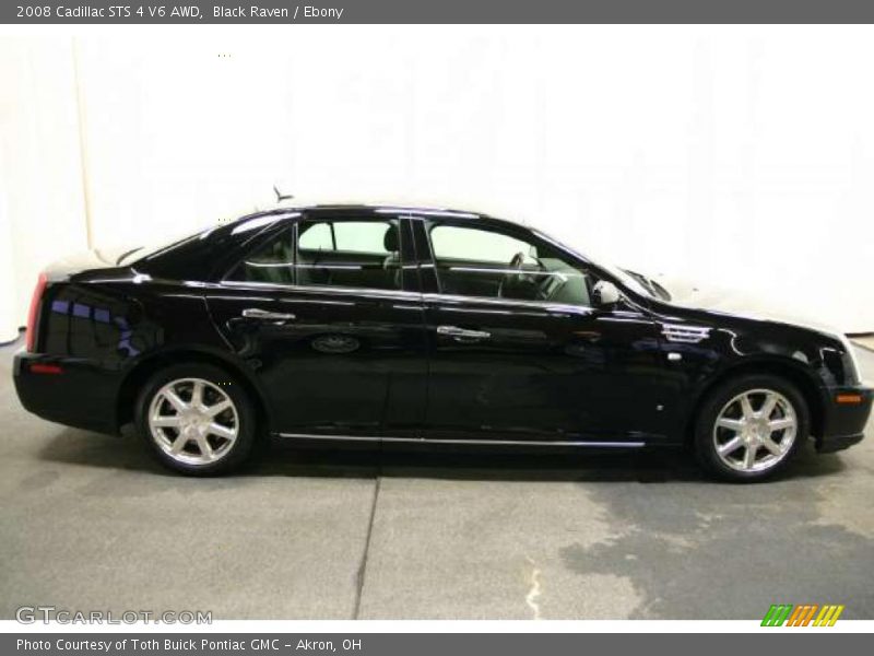 Black Raven / Ebony 2008 Cadillac STS 4 V6 AWD