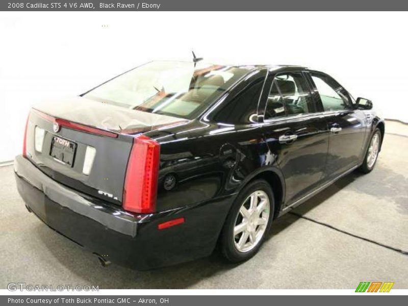 Black Raven / Ebony 2008 Cadillac STS 4 V6 AWD