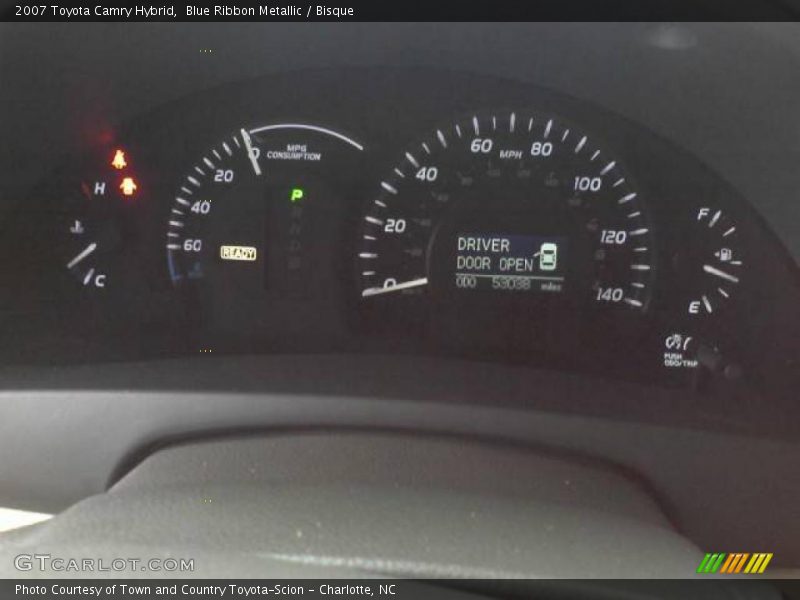  2007 Camry Hybrid Hybrid Gauges