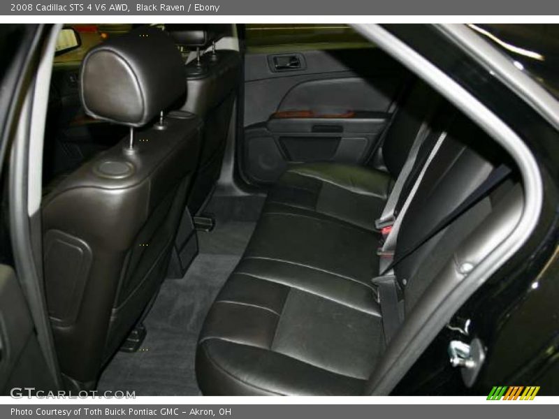 Black Raven / Ebony 2008 Cadillac STS 4 V6 AWD