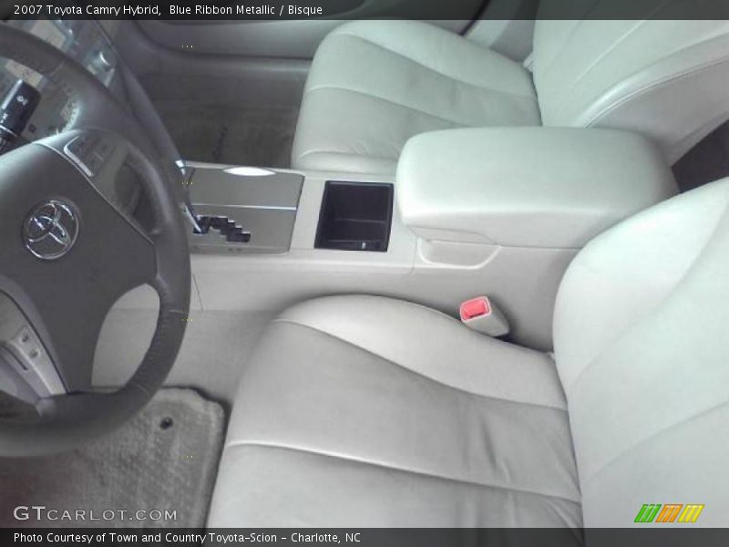 Blue Ribbon Metallic / Bisque 2007 Toyota Camry Hybrid