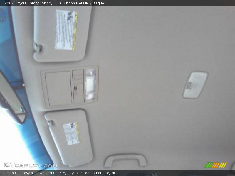 Blue Ribbon Metallic / Bisque 2007 Toyota Camry Hybrid